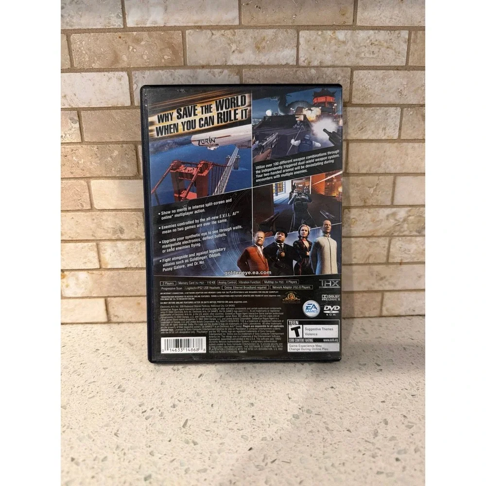 GoldenEye Rogue Agent PS2 Video Game‎